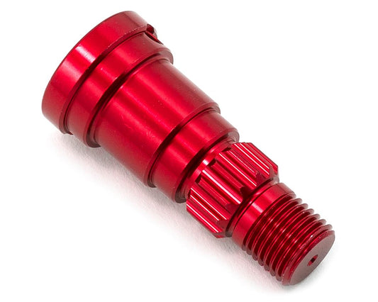 Aluminum Stub Axle Red for X-Maxx/XRT (TRA7768R)