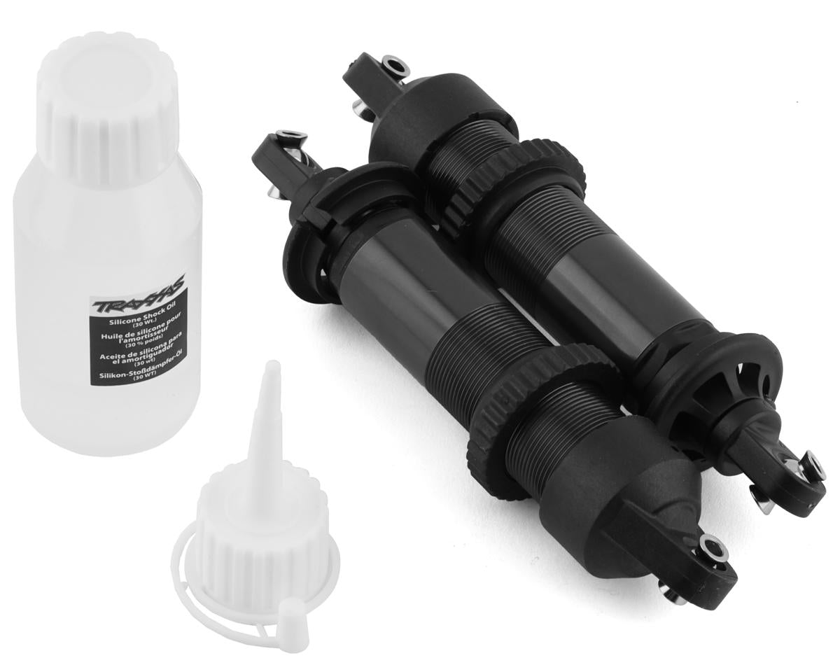 Aluminum GTX Medium Shocks Black for XRT (2) (TRA7861A)