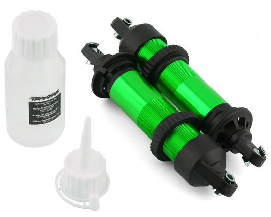 Aluminum GTX Medium Shocks Green for XRT (2) (TRA7861G)