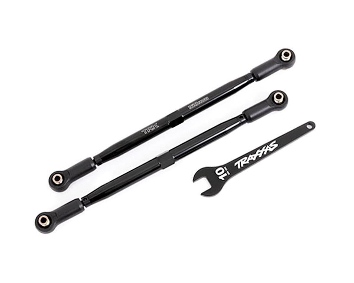 Aluminum Widemaxx Toe Links 202.5mm Black for X-Maxx/XRT (2) (TRA7897A)