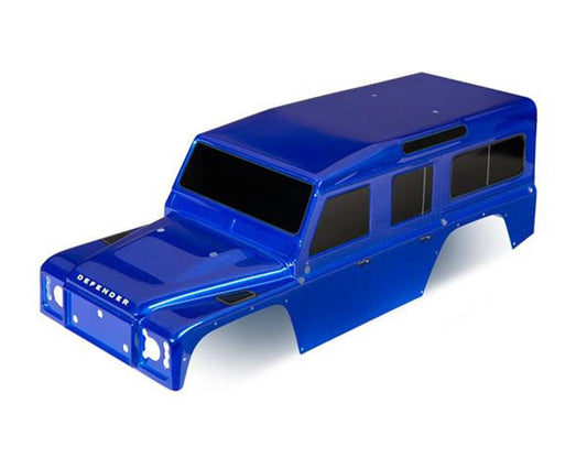 Land Rover Defender Complete Prepainted Blue Body for TRX-4 (TRA8011T)