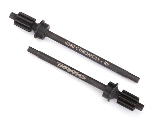 Heavy Duty Rear Axle Shafts with Input Gear for TRX-4 (2) (TRA8061)