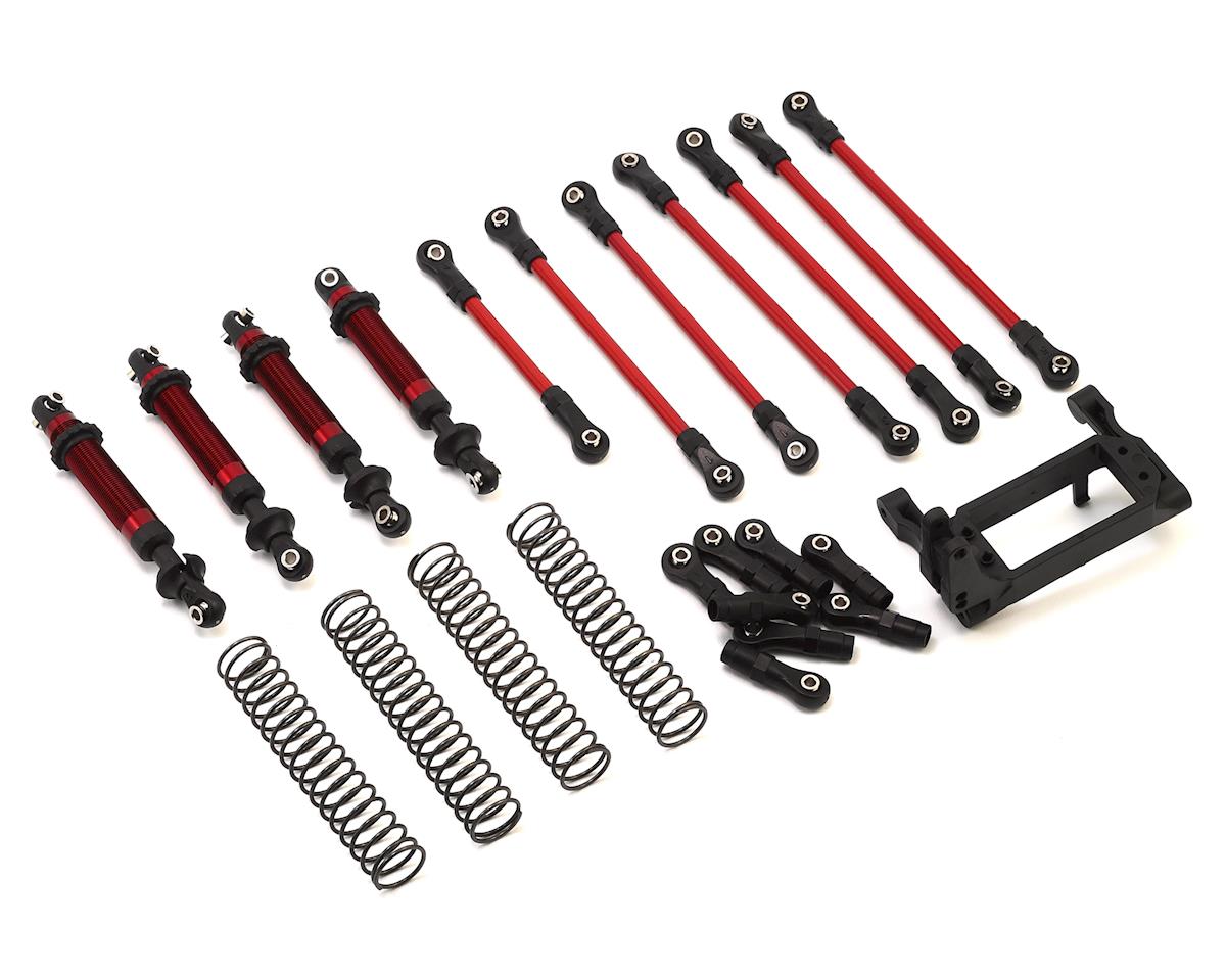 Complete Long Arm Lift Kit Red for TRX-4 (TRA8140R)