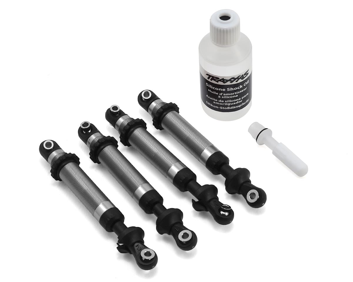 Aluminum Long Arm Lift Kit GTS Shocks Silver for TRX-4 (4) (TRA8160)