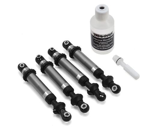 Aluminum Long Arm Lift Kit GTS Shocks Silver for TRX-4 (4) (TRA8160)