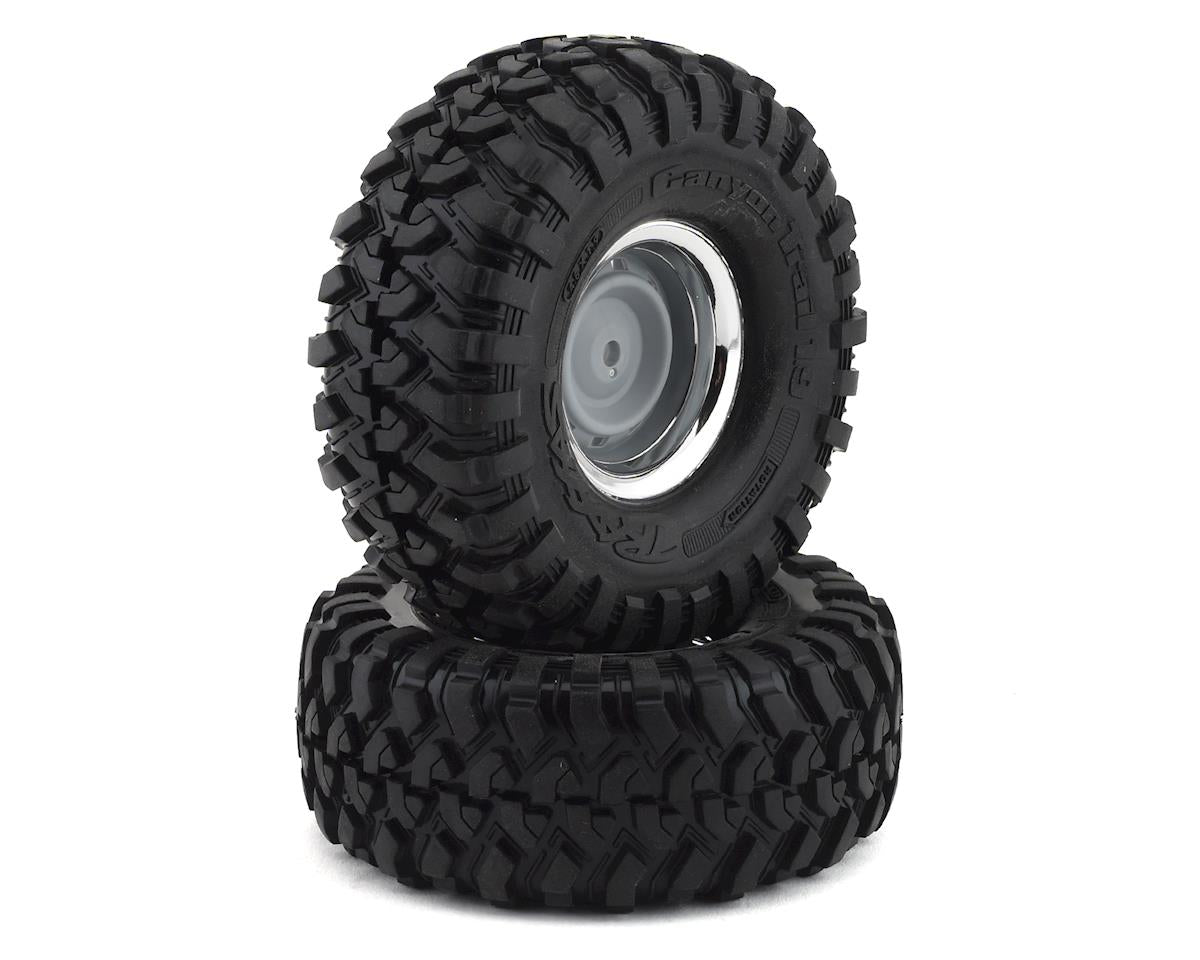 Canyon Trail 1.9" Premounted Tires with Blazer Wheels for TRX-4 (2) (TRA8166)
