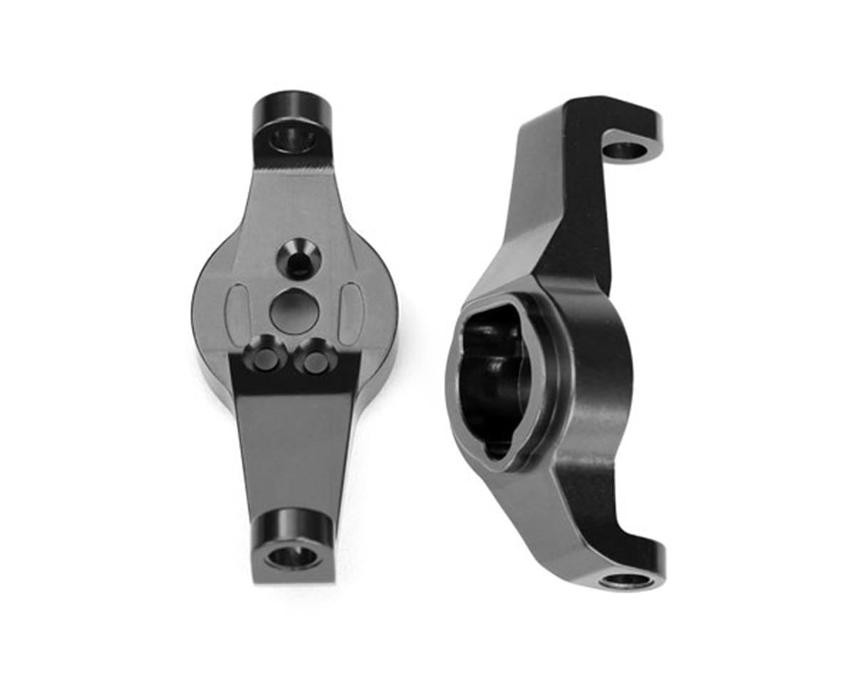 Aluminum Caster Blocks Charcoal Gray for TRX-4 (2) (TRA8232A)