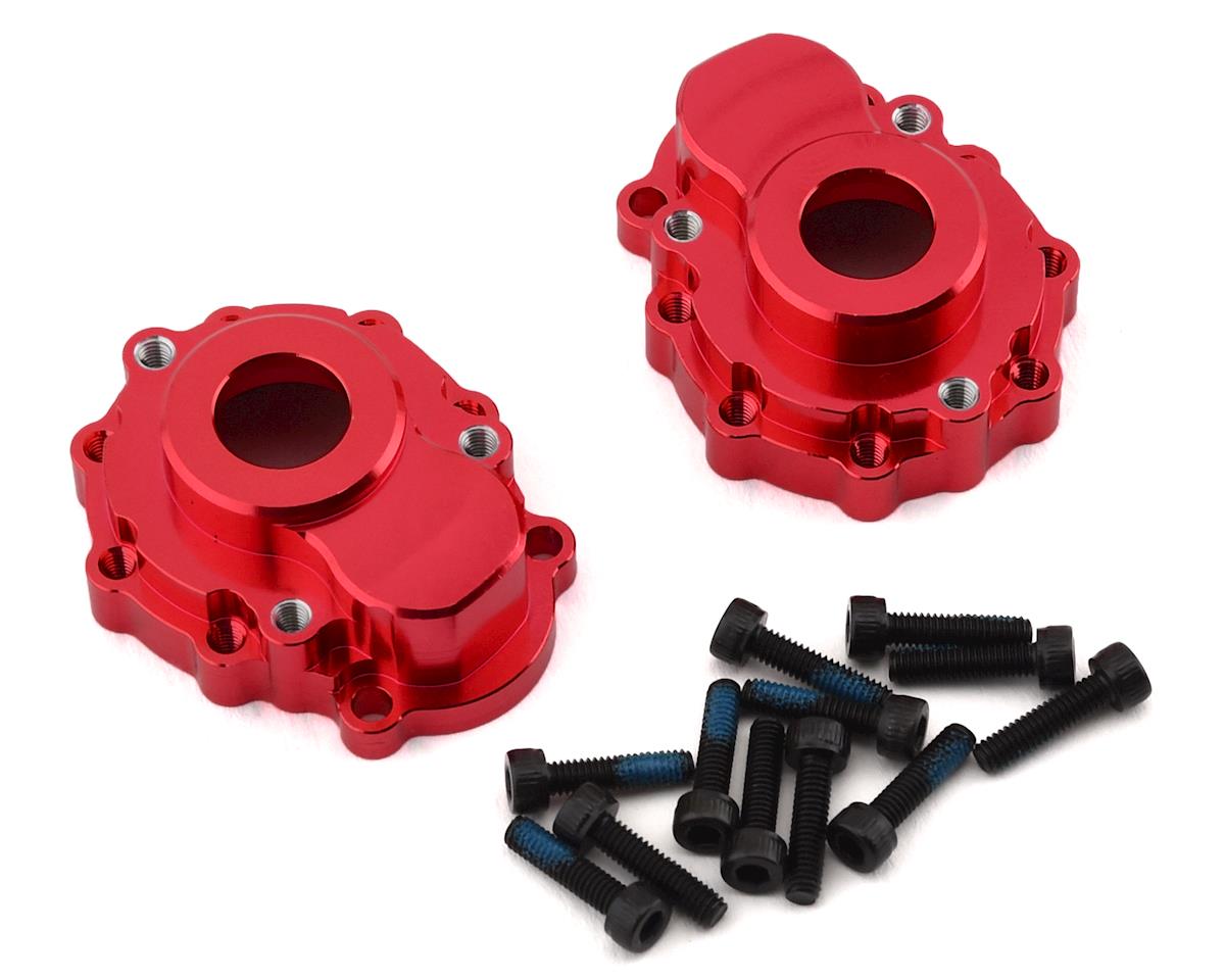 Aluminum Outer Portal Drive Housing Red for TRX-4 (2) (TRA8251R)