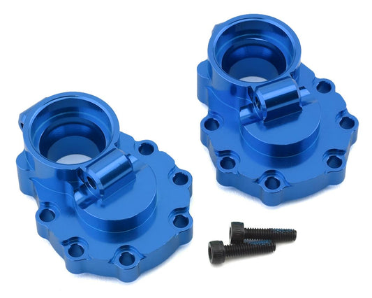 Aluminum Inner Rear Portal Drive Housing Blue for TRX-4 (2) (TRA8253X)