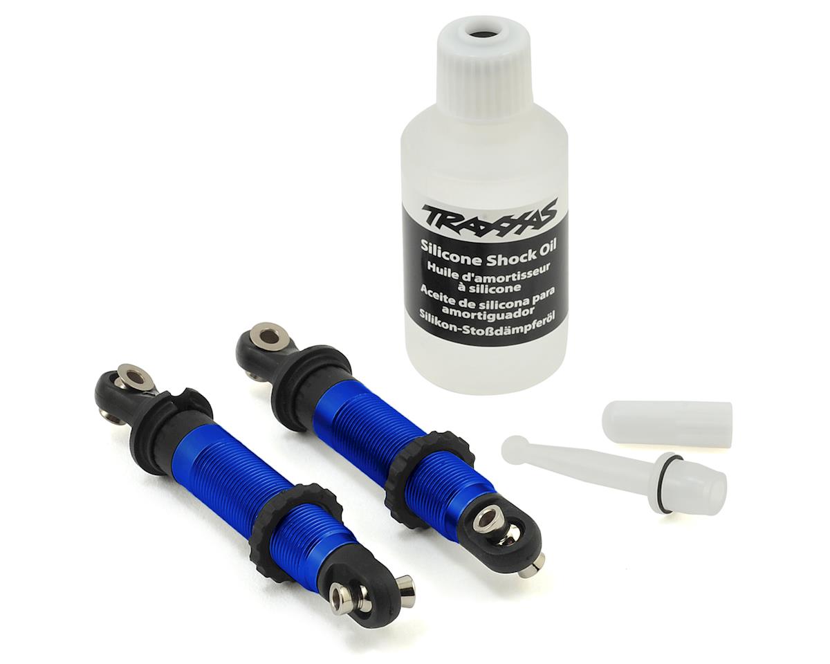 Aluminum GTS Shocks Blue for TRX-4 (2) (TRA8260A)
