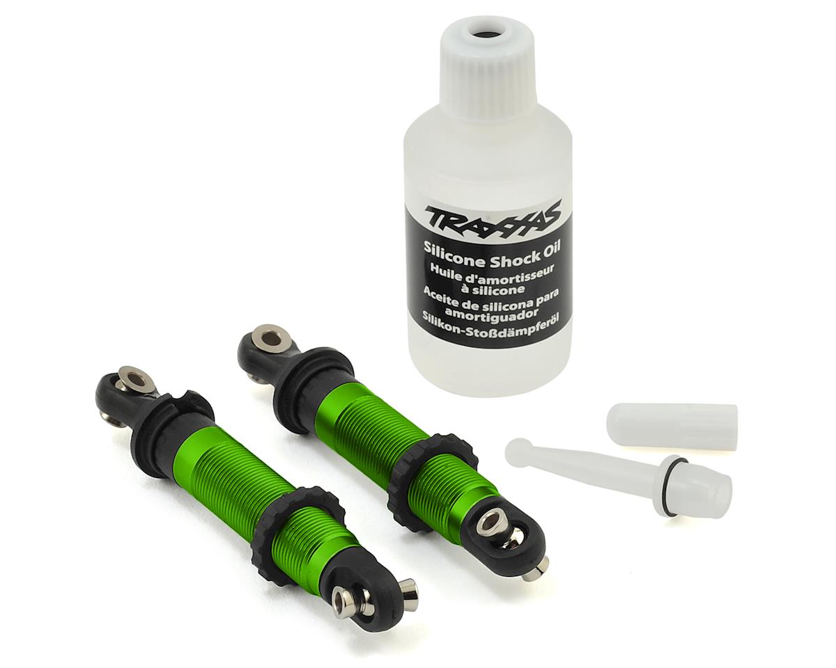 Aluminum GTS Shocks Green for TRX-4 (2) (TRA8260G)