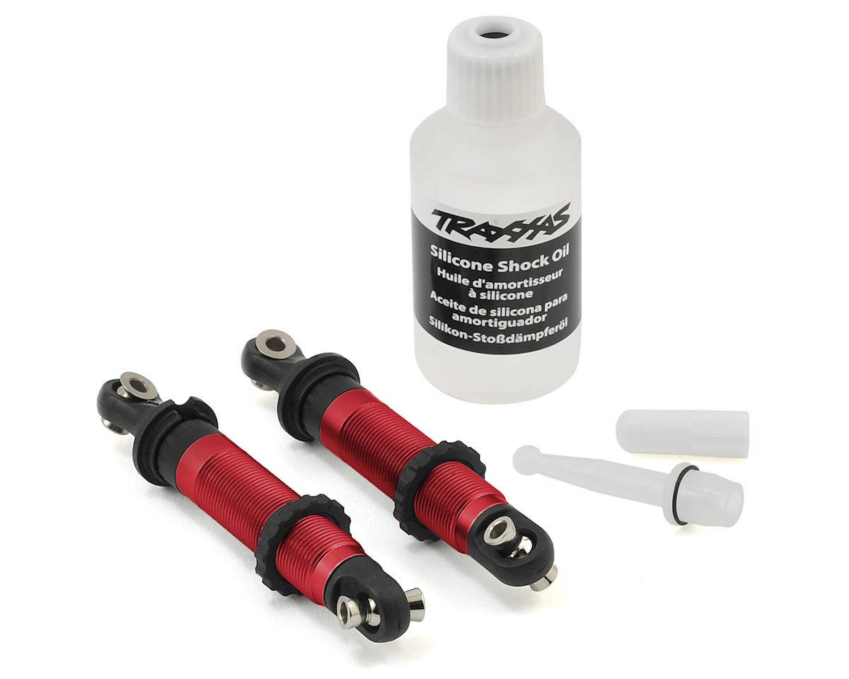 Aluminum GTS Shocks Red for TRX-4 (2) (TRA8260R)