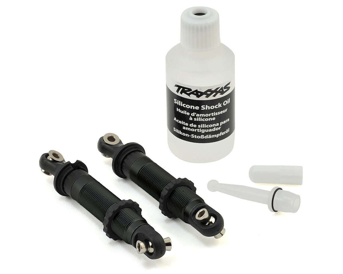 Aluminum GTS Shocks Black for TRX-4 (2) (TRA8260X)