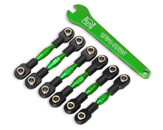 Aluminum Turnbuckles Green for 4-Tec 2.0/3.0 (TRA8341G)