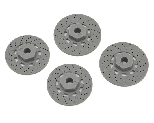 Wheel Hubs with Disk Brake Rotors for 4-Tec 2.0/3.0 (4) (TRA8356)