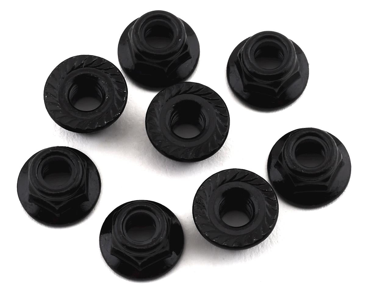 Steel Flanged Lock Nuts 5mm for Maxx/UDR (8) (TRA8447)