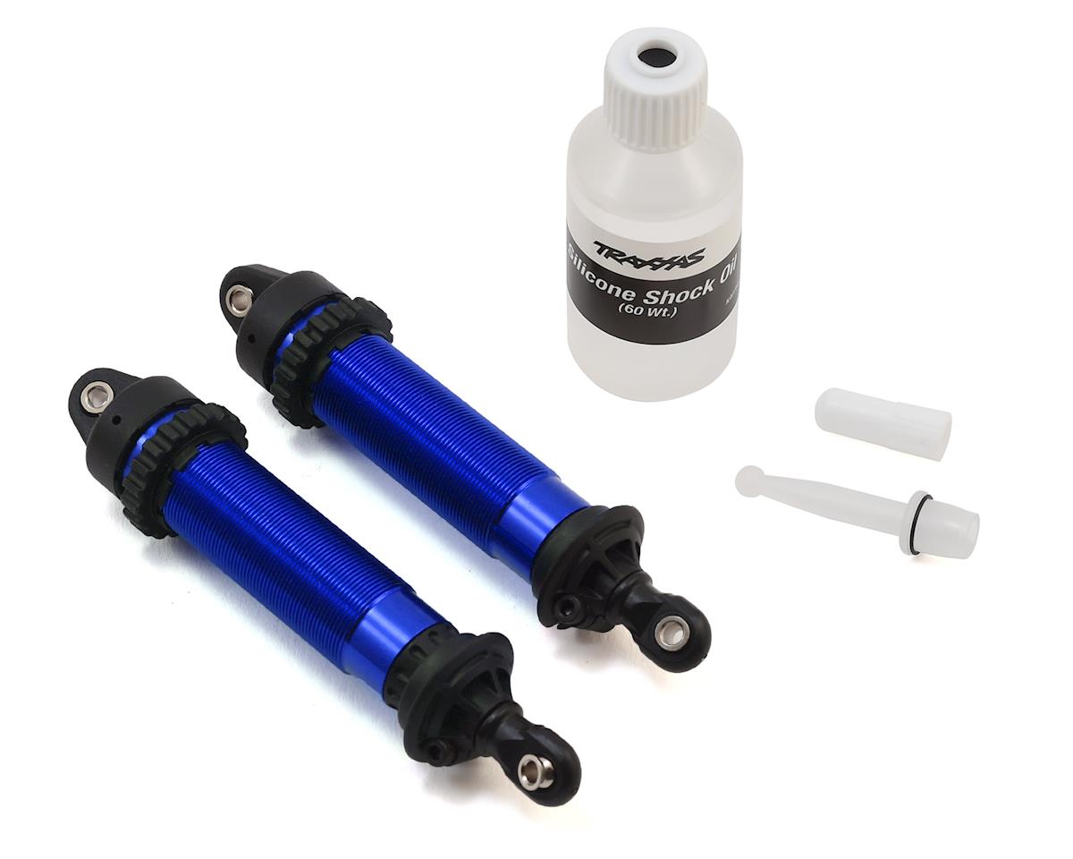 Aluminum Threaded Rear GTR Shocks 139mm Blue for UDR (2) (TRA8460X)