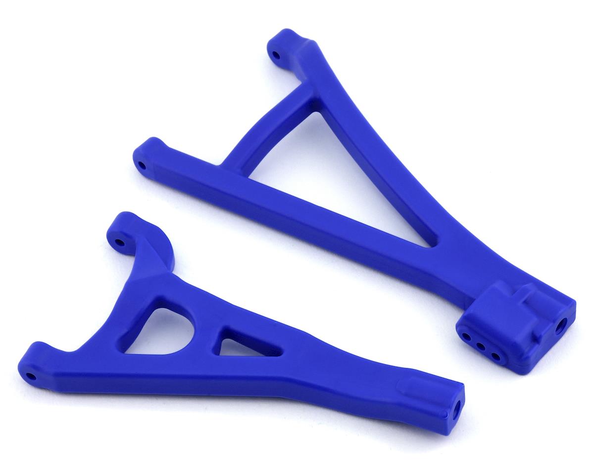 Heavy Duty Front Right Suspension Arms Blue for E-Revo 2.0 (2) (TRA8631X)