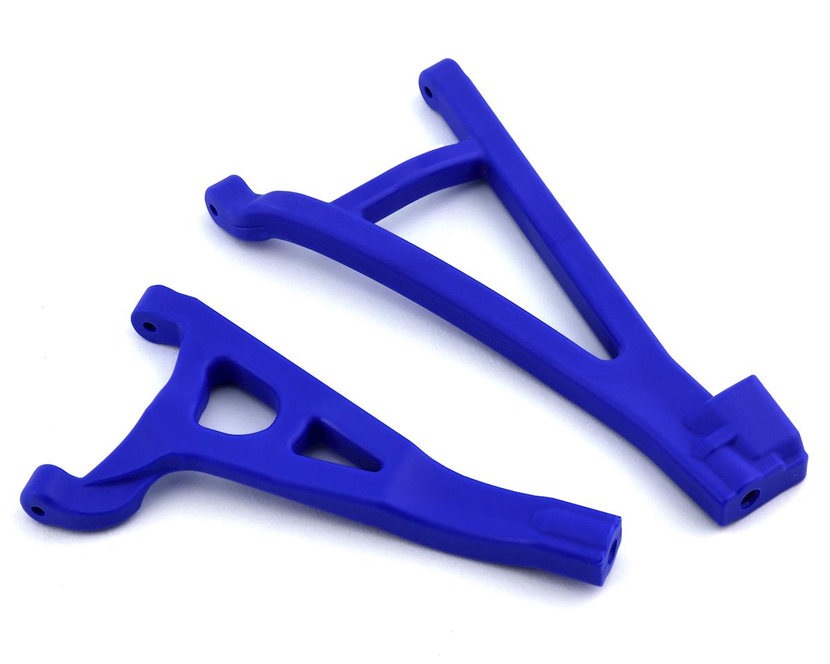 Heavy Duty Front Left Suspension Arms Blue for E-Revo 2.0 (2) (TRA8632X)