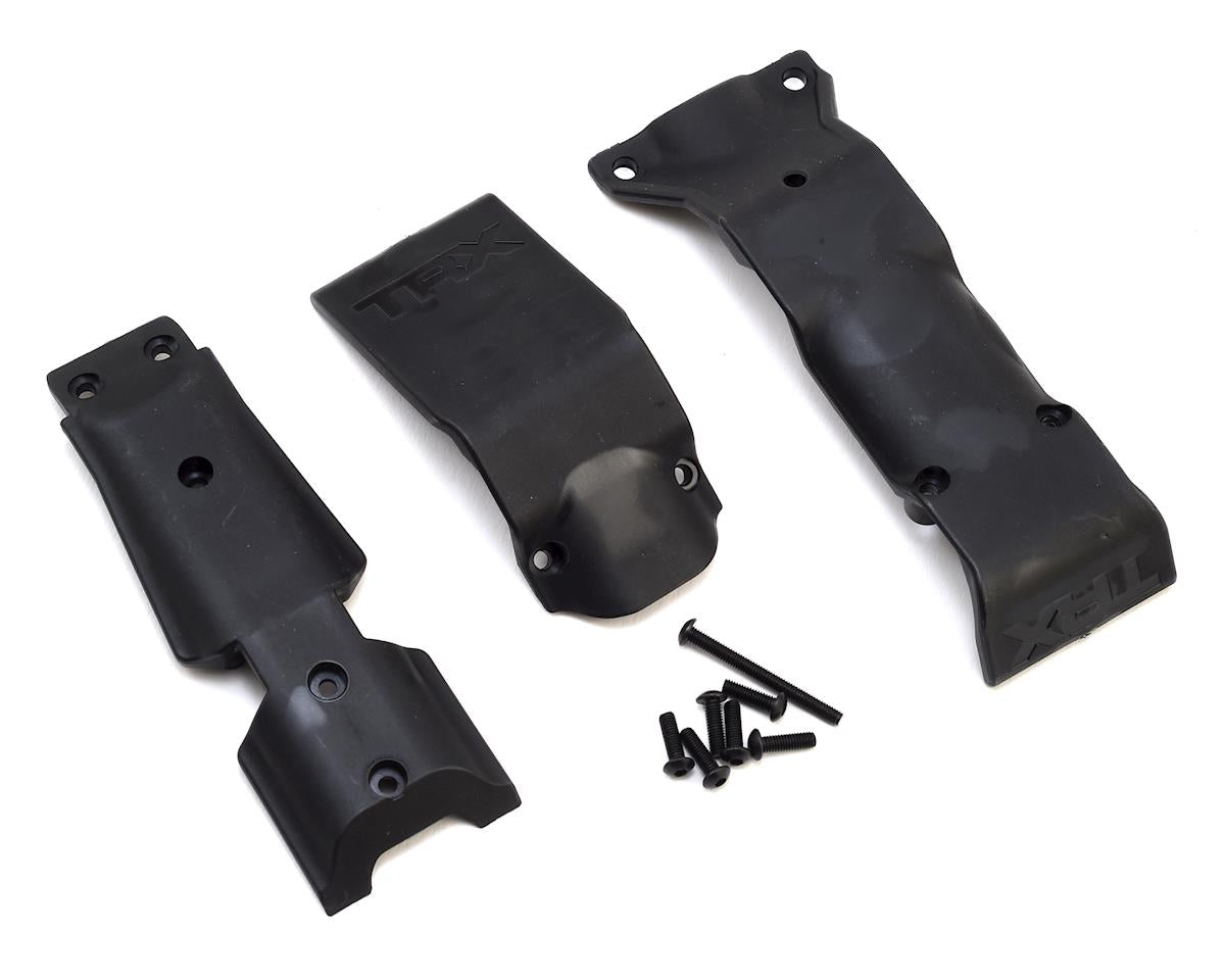 Front and Rear Skid Plates for ERevo 2.0 (TRA8637) Nankin Hobby