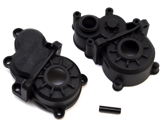 Transmission Gearbox Halves with Idler Gear Shaft for E-Revo 2.0 (TRA8691)