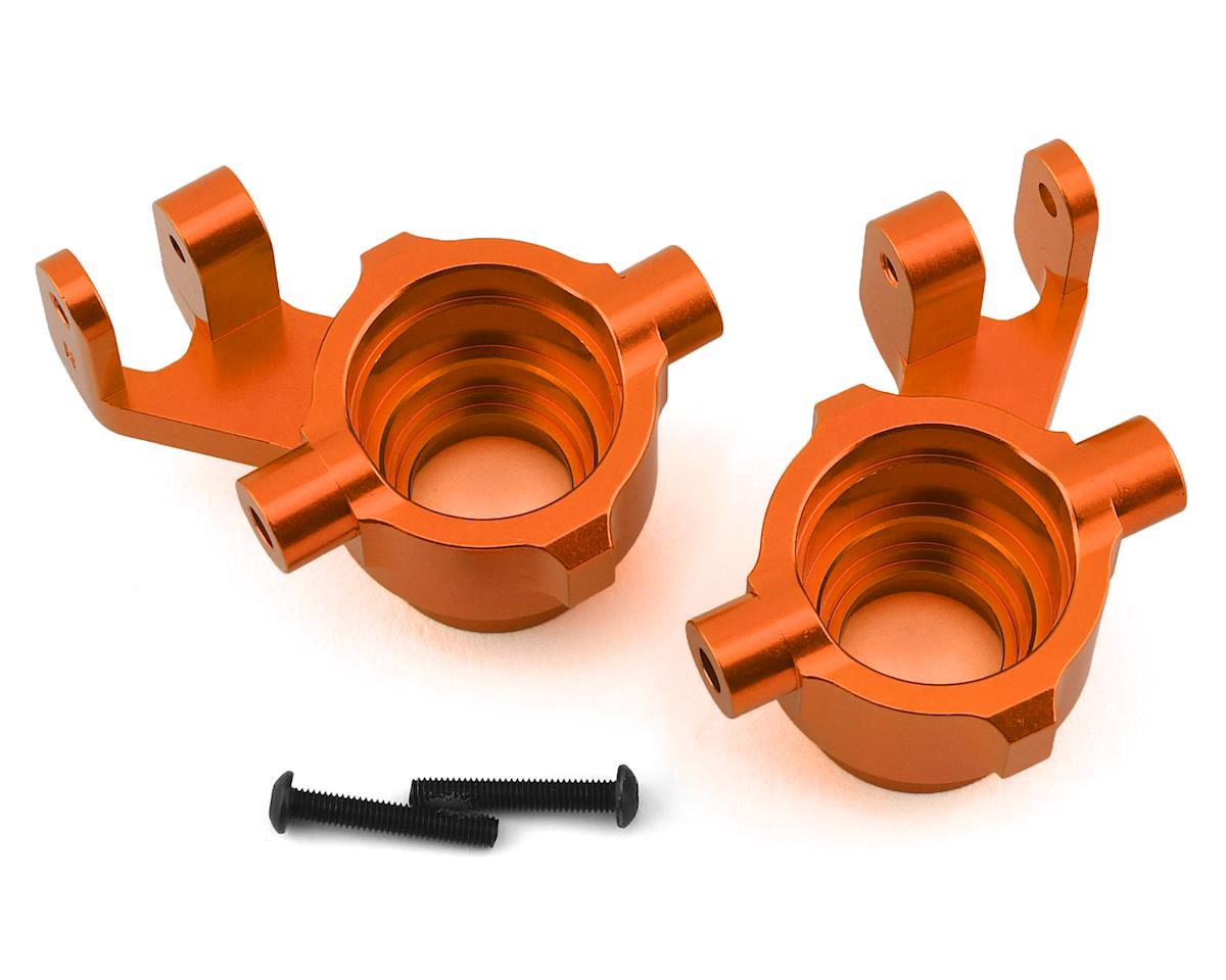 Aluminum Steering Blocks Orange for Maxx (2) (TRA8937A)