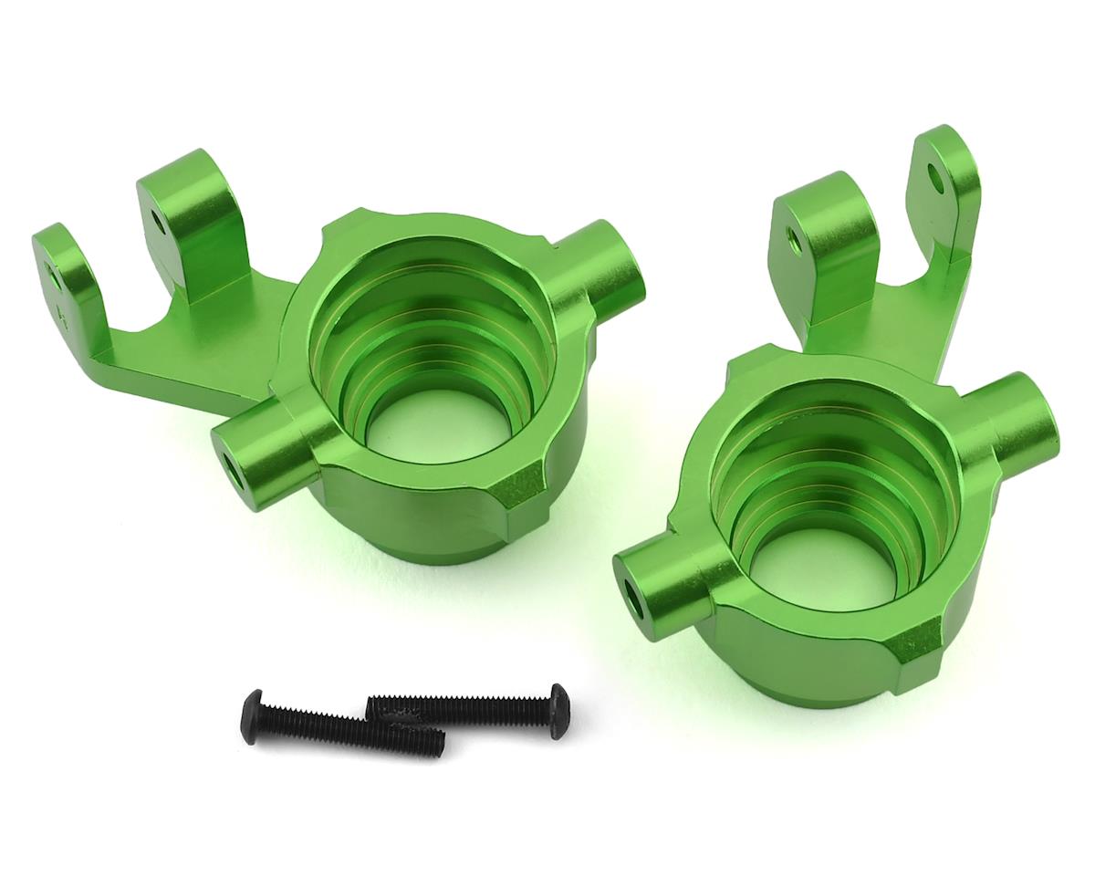 Aluminum Steering Blocks Green for Maxx (2) (TRA8937G)