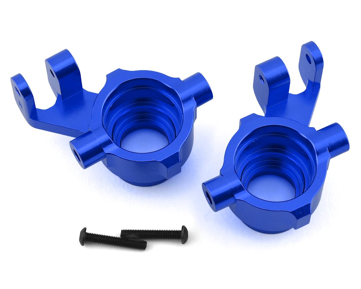 Aluminum Steering Blocks Blue for Maxx (2) (TRA8937X)