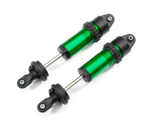 Aluminum GT-Maxx Shocks Green for Maxx (2) (TRA8961G)