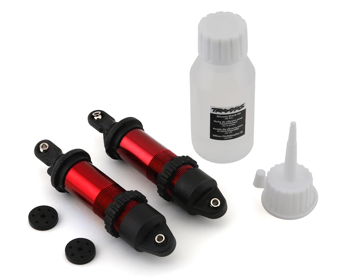 Aluminum GT-Maxx Shocks Red for Maxx (2) (TRA8961R)