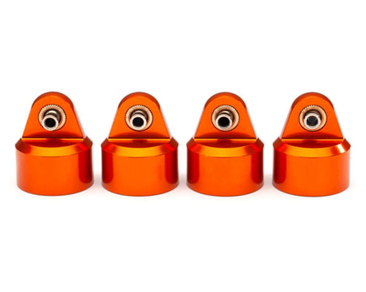 Aluminum GT-Maxx Shock Caps Orange for Maxx (4) (TRA8964T)