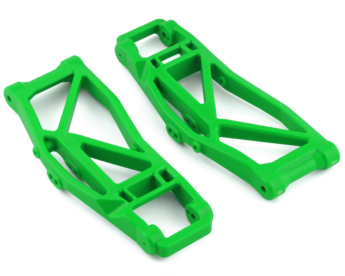 WideMaxx Lower Suspension Arms Green for Maxx (2) (TRA8999G)