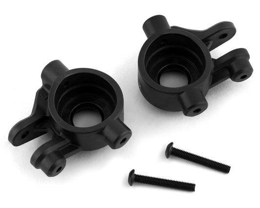 Extreme Heavy Duty Steering Blocks Black for Hoss/Rustler 4x4/Slash 4x4 (2) (TRA9037)