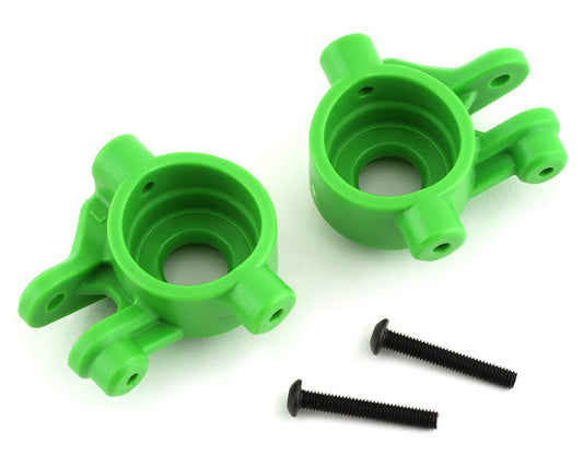 Extreme Heavy Duty Steering Blocks Green for Hoss/Rustler 4x4/Slash 4x4 (2) (TRA9037G)