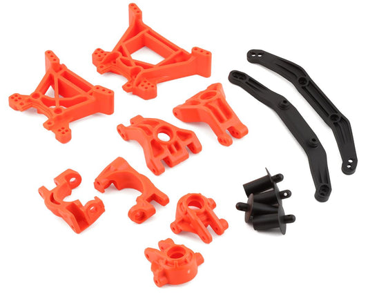 Extreme Heavy Duty Suspension Upgrade Kit Orange for Hoss/Rustler 4x4/Slash 4x4 (TRA9080T)