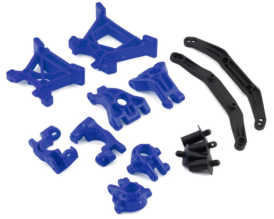 Extreme Heavy Duty Suspension Upgrade Kit Blue for Hoss/Rustler 4x4/Slash 4x4 (TRA9080X)