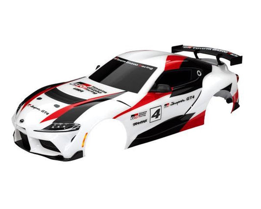 Toyota Supra GT4 Prepainted White Body for 4-Tec 3.0 (TRA9340X)