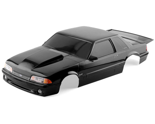 Ford Fox Body Mustang 5.0 Prepainted Black Body for Drag Slash (TRA9421A)
