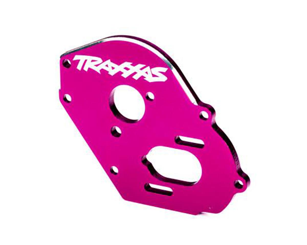 Aluminum Magnum 272R Lightweight Motor Plate 4mm Pink for Bandit/Drag Slash/Rustler/Slash/Stampede (TRA9490P)