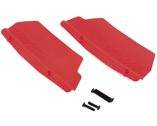 Rear Mud Guards Red for Sledge (TRA9519R)