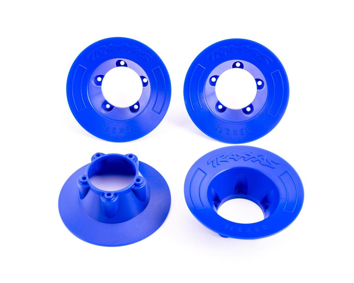 Wheel Covers Blue for Sledge (4) (TRA9569X)