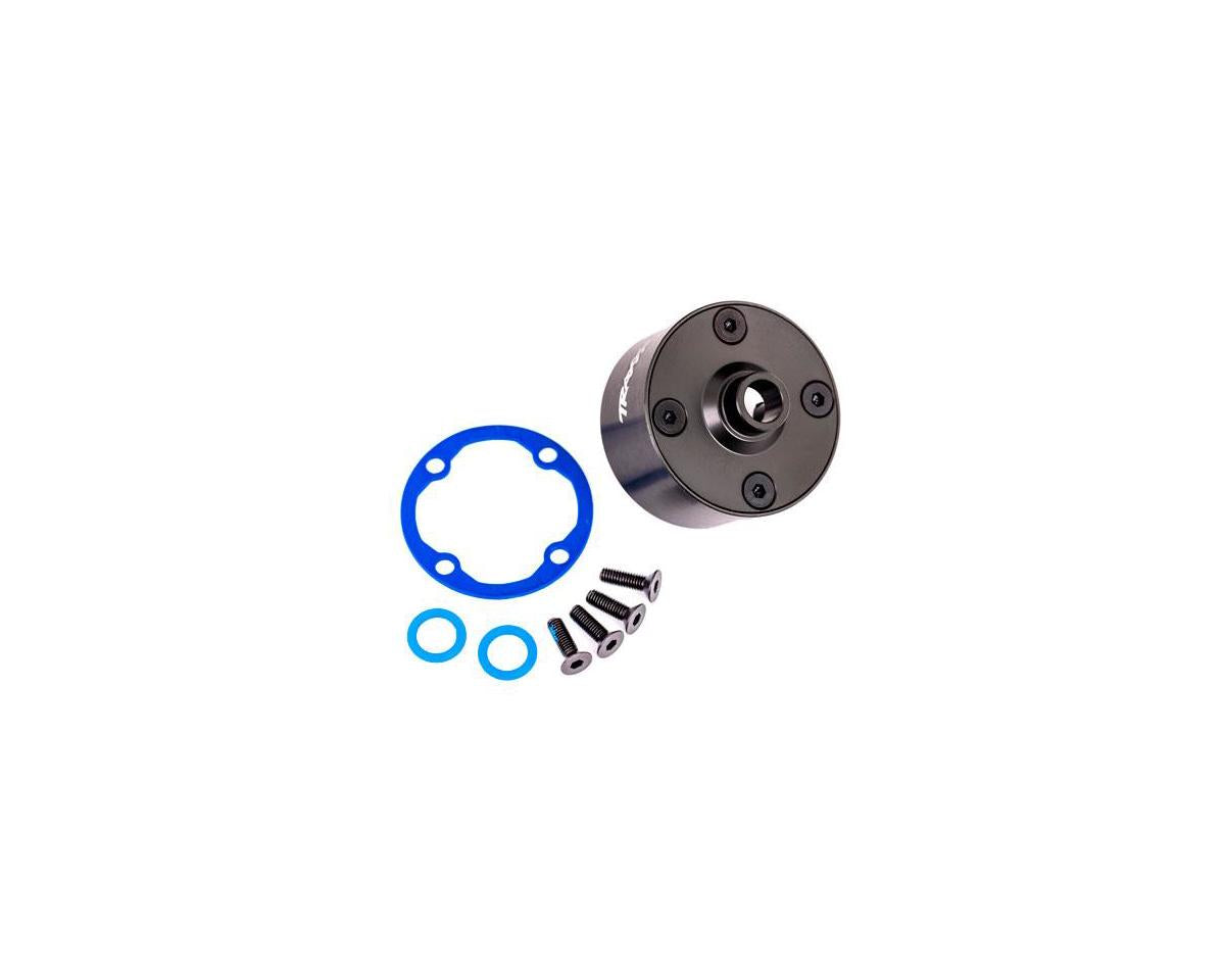 Aluminum Differential Carrier Titanium Anodized for Sledge (TRA9581A)