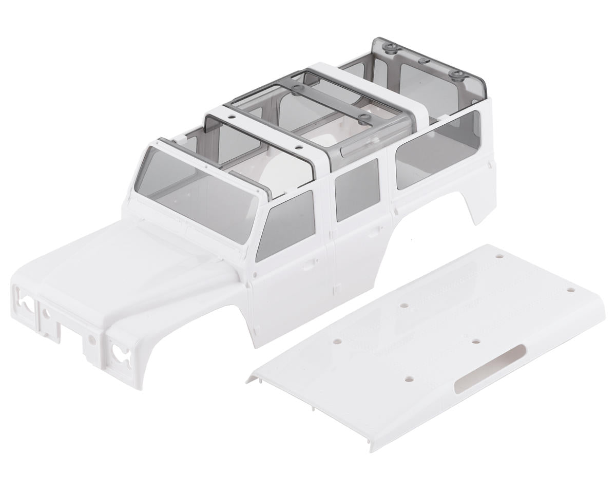 Land Rover Defender White Body for TRX-4M (TRA9712)