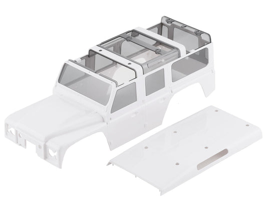 Land Rover Defender White Body for TRX-4M (TRA9712)