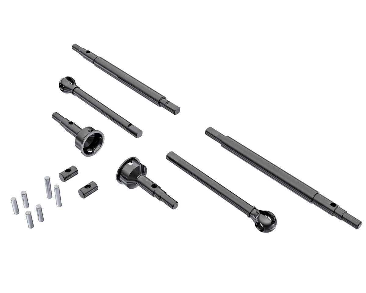 Front and Rear CV Axle Shaft Set for TRX-4M (TRA9756)