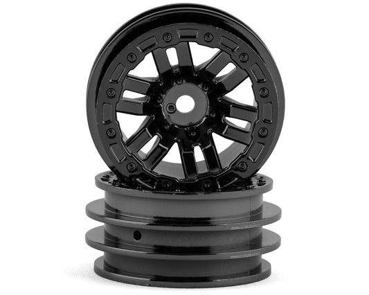 Land Rover Defender 1.0" Black Wheels for TRX-4M (2) (TRA9768)