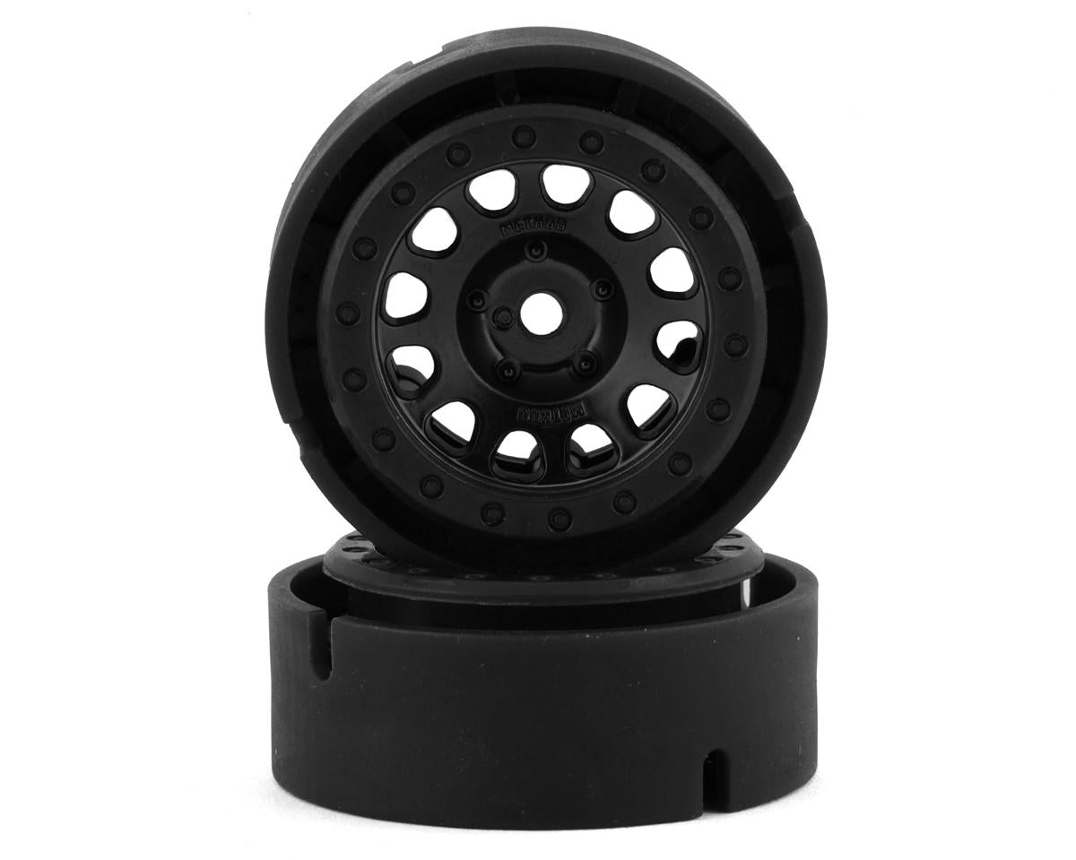 Method 105 1.0" Black Beadlock Wheels for TRX-4M (2) (TRA9781)