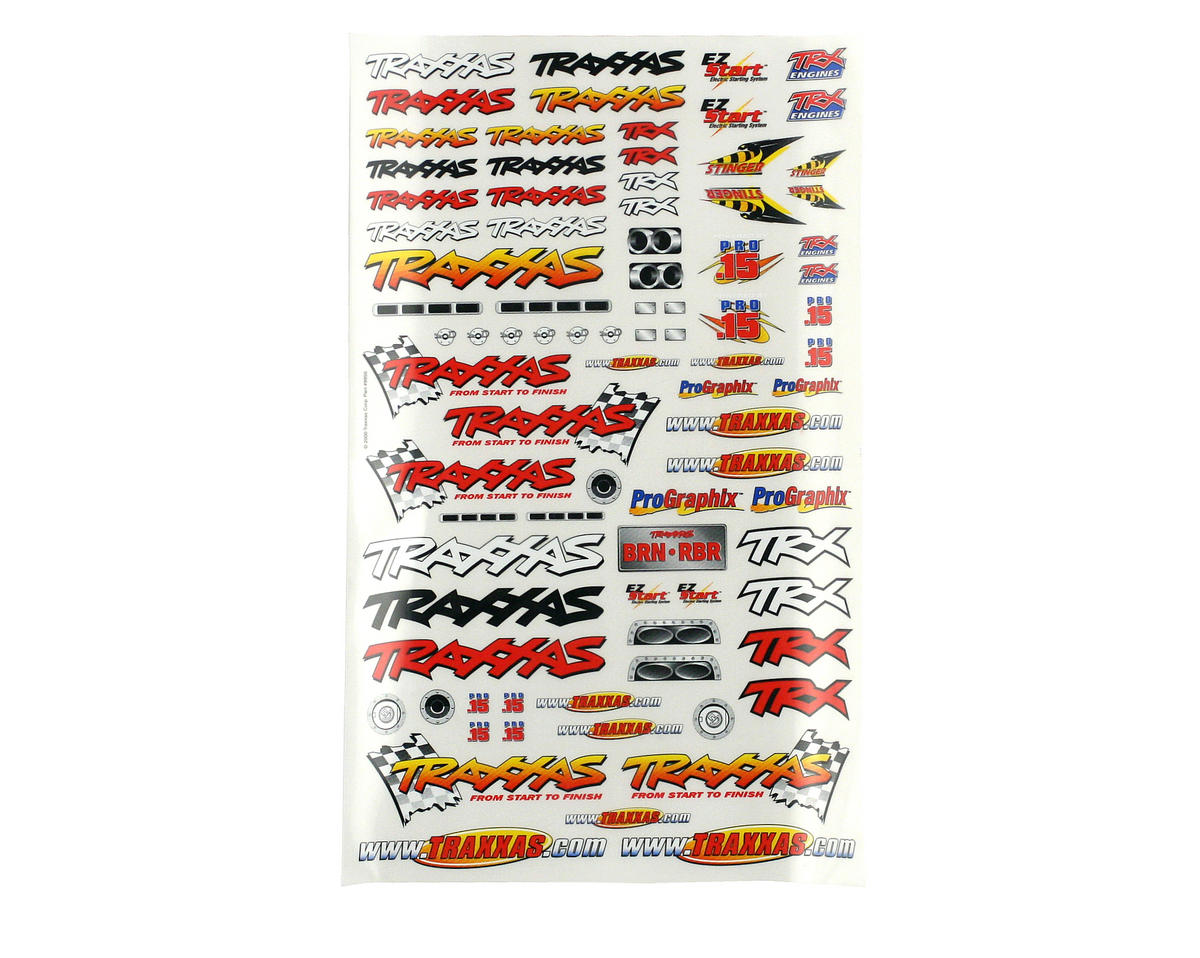 Official Team Traxxas Racing Decal Set (TRA9950)