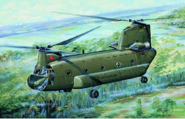 1/72 CH47A Chinook Medium-Lift Helicopter Plastic Model Kit (TSM1621)