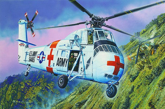 1/48 CH34 US Army Rescue Helicopter Formerly Gallery Models Plastic Model Kit (TSM2883)